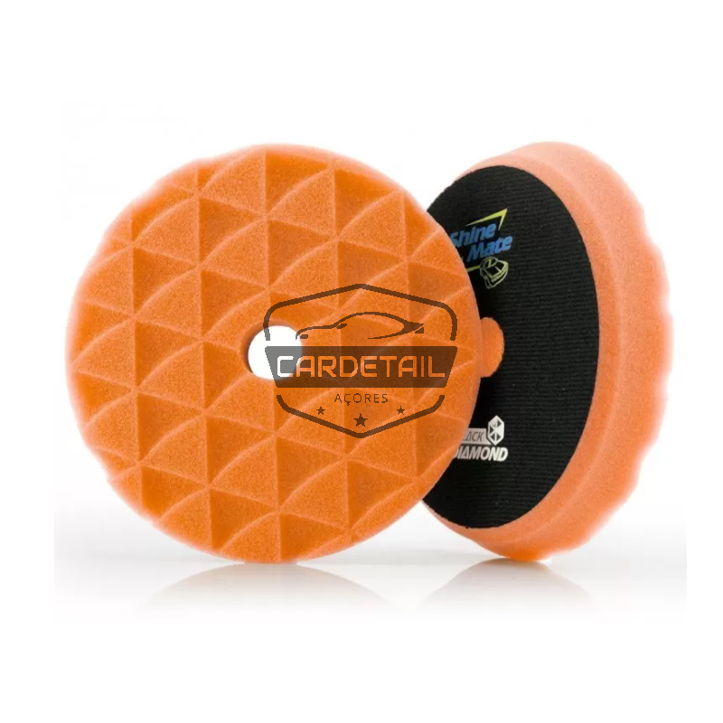 ShineMate - Boina Black Diamond Laranja 150mm Polimento Suave