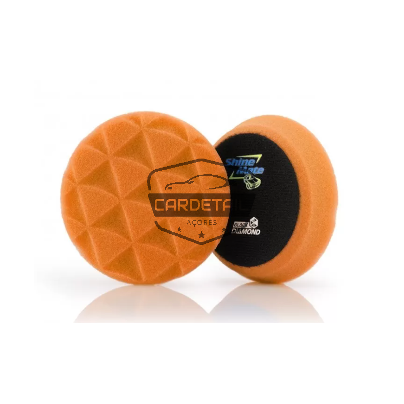 ShineMate - Boina Black Diamond Laranja 100mm Polimento Suave