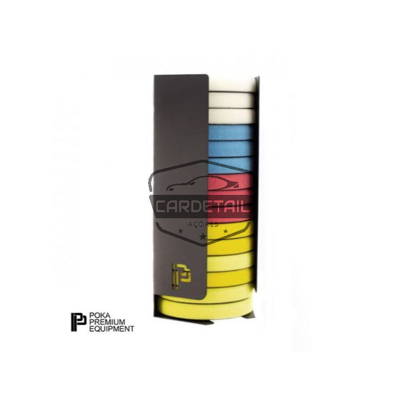 Poka Premium - Suporte Vertical Pads de Polimento Grandes