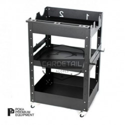 Poka Premium - Carro de detalhe 3 Prateleiras - PRO