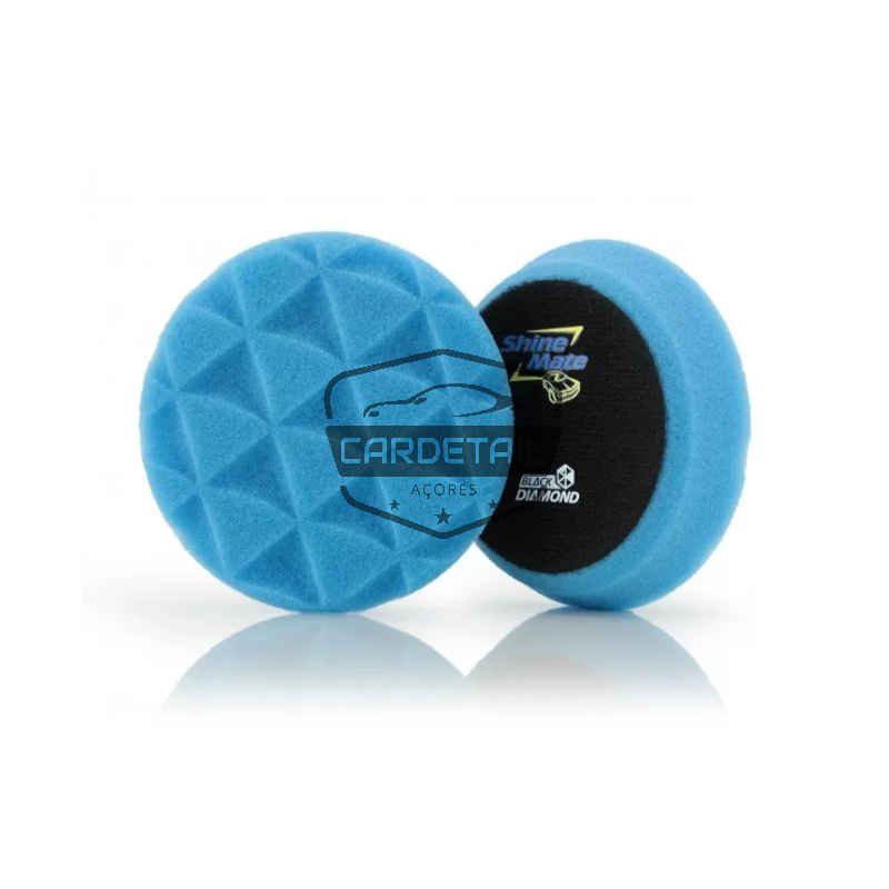 ShineMate - Boina Black Diamond Azul (100mm) Polimento
