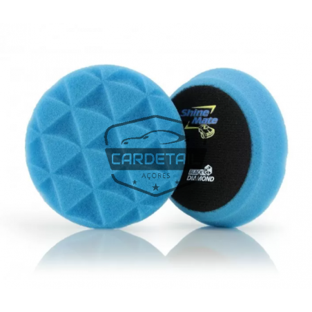 ShineMate - Boina Black Diamond Azul (100mm) Polimento